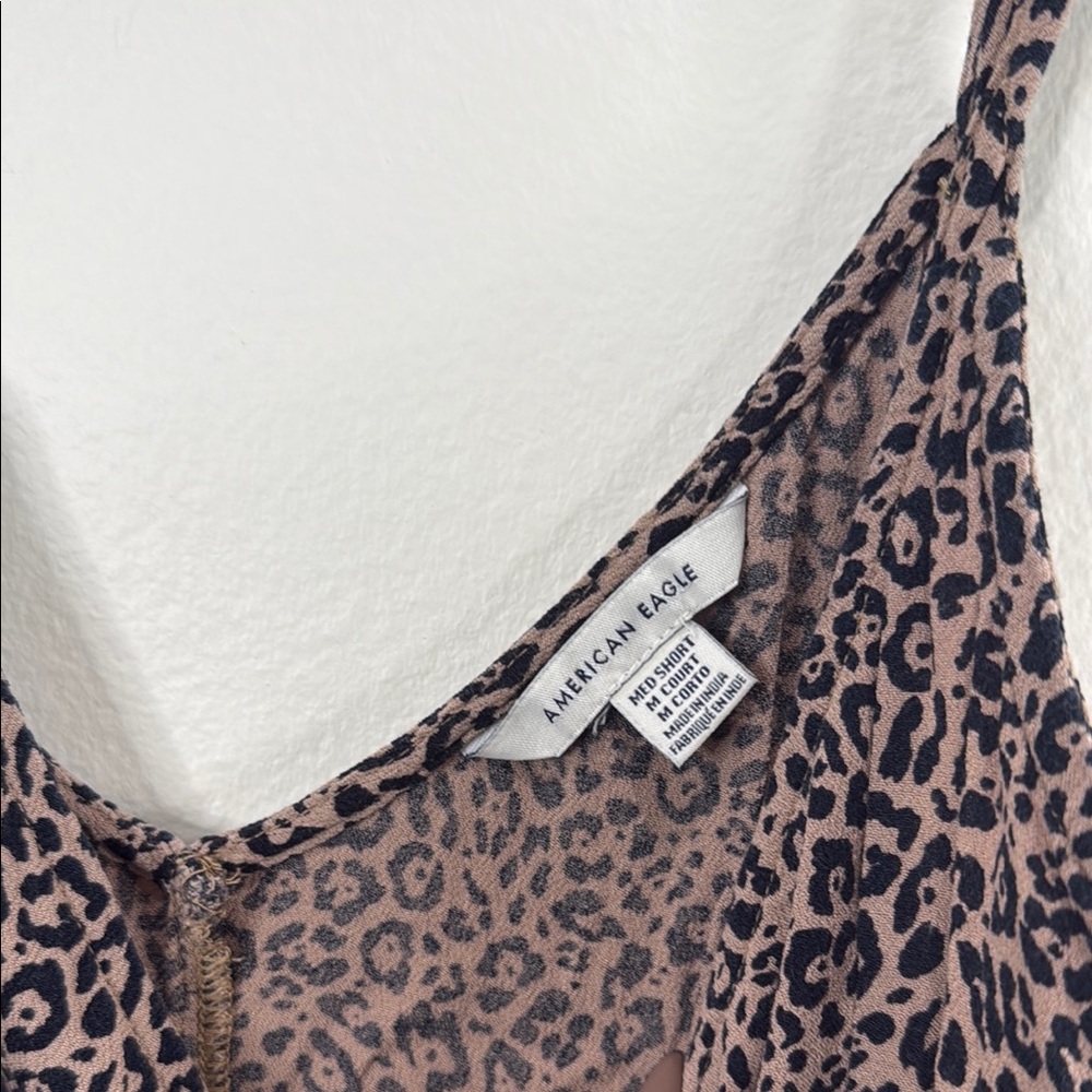American Eagle Leopard Print Romper - image 3